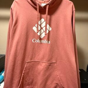 Columbia Women's Hoodie in Rust Red